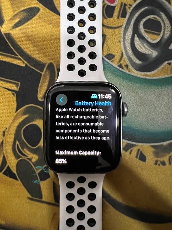 Apple Watch Series 5 Nike 44mm GPS Space Grey Aluminum Good Condition 9