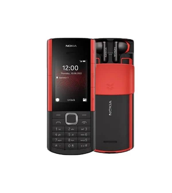 Nokia 5710 with earbuds 1