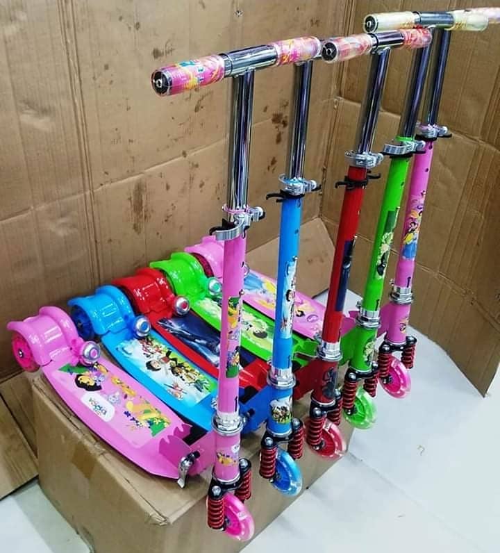 Kids Scooty For Girls and Boys All Sizes are Available 11