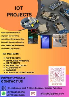 Iot projects arduino projects