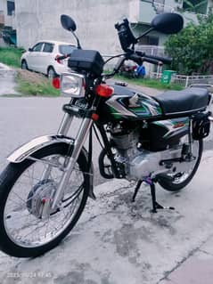 Honda CG125 black 2023