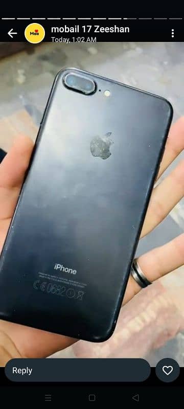 I phone 7plus pta approved 0