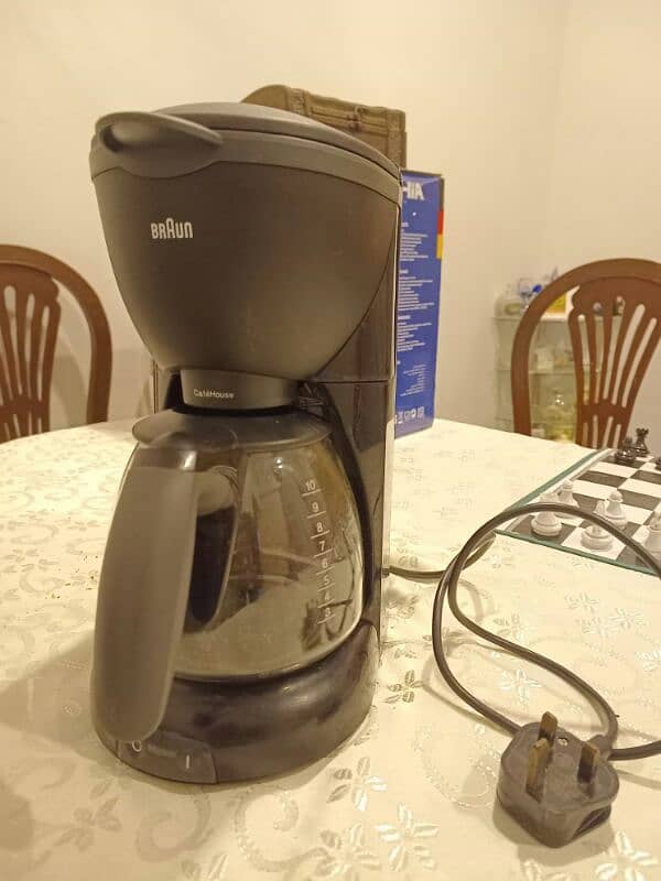 Braun coffee maker 0