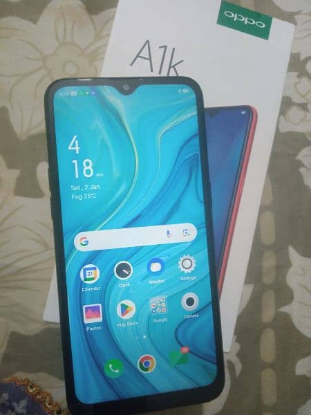 oppo A1k 2/32 pta apeoved with box 1