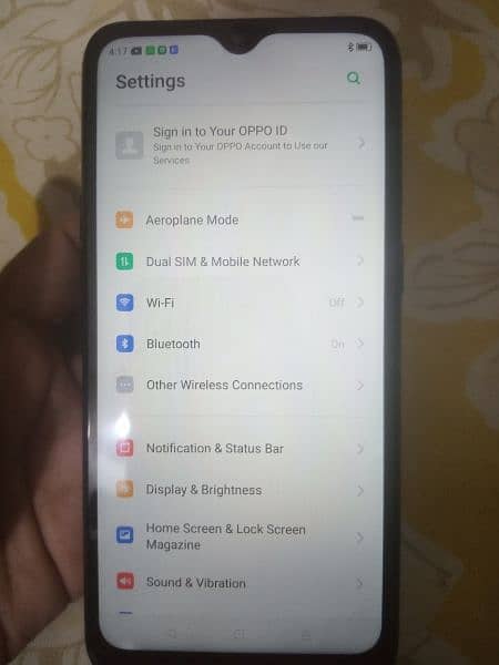 oppo A1k 2/32 pta apeoved with box 3