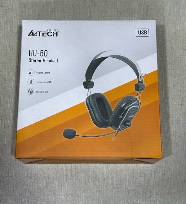 A4TECH HU-50 Stereo Headset 0