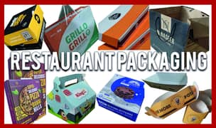 Pizza Boxes, Burger Boxes, Fries Boxes, Sweet Boxes, Cake Boxes, Gift