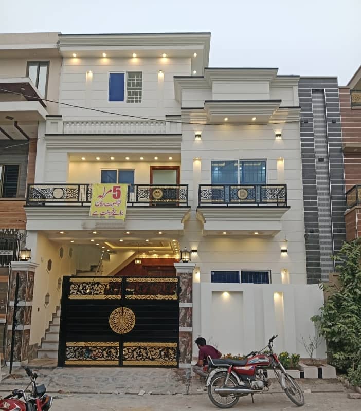 K Block Lavish Beautiful Double Storey House Available For Sale Reasonable Price In Alrehman Garden Phase 2 0