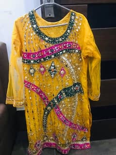 3 piece wedding suit (sharara )