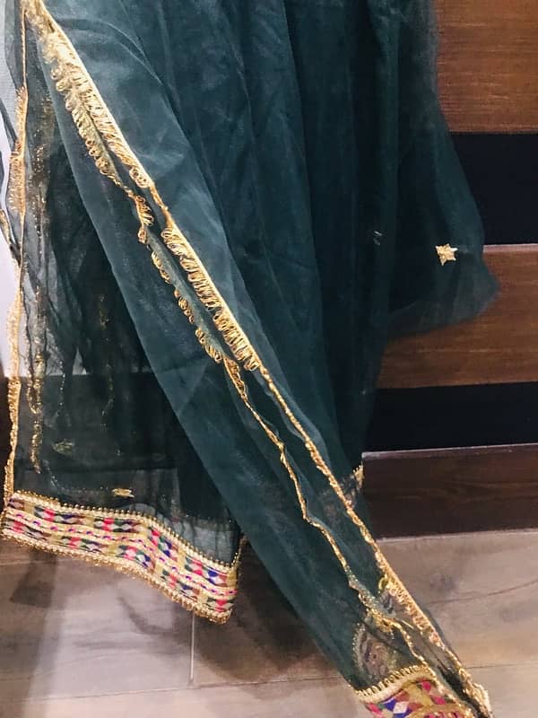 3 piece wedding suit (sharara ) 2