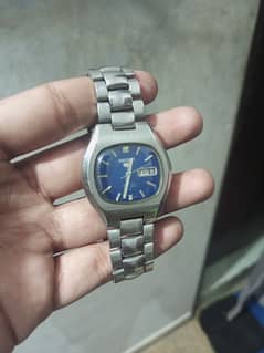 Vintage Seiko Automatic 6319-5010 Blue Dial