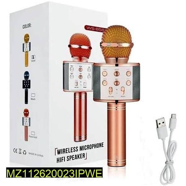 wireless Mic with speakers Bluetooth 1