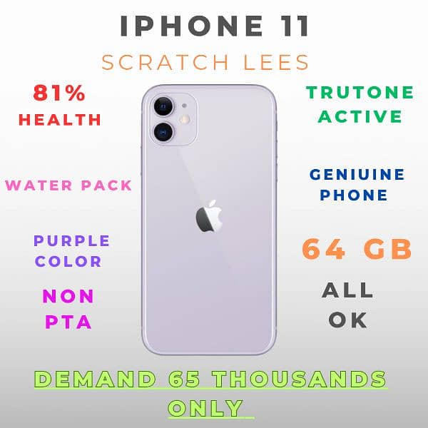 Iphone 11 64 Gb Non Pta 1