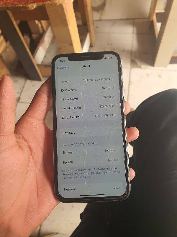 iphone x pta approved 64gb 6