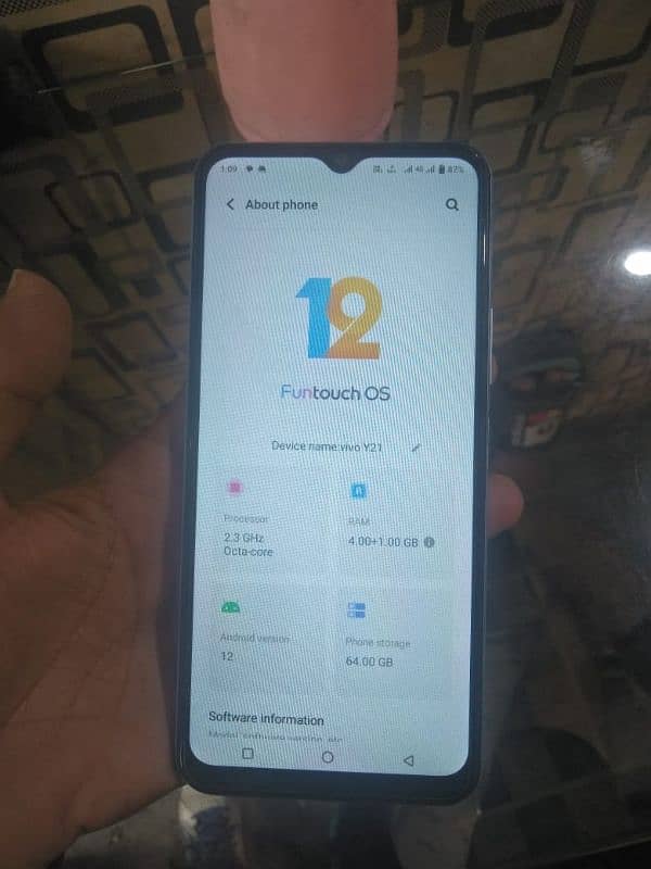 vivo y21 4gb 64 memry 0