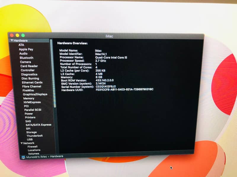 iMac 2013 14,1 Model - Full Genuine, 8GB RAM aur 1TB Hard Drive 4