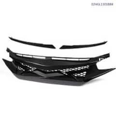 HONDA CIVIC X PIANO BLACK GRILL