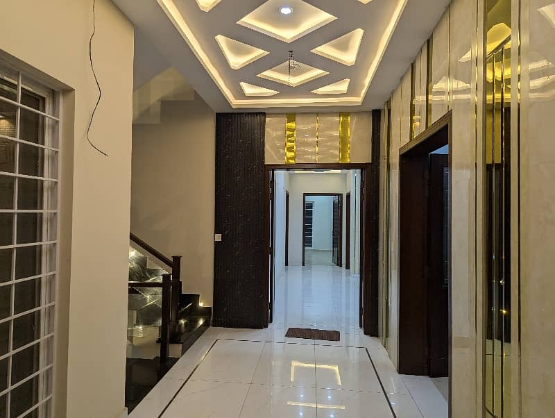 1 KANAL BRAND New Luxury Spanish Style Double Storey Stylish House Available For Sale In Punjab Employee Cooperative Society Phase 1 Near Pia Lahore. 35