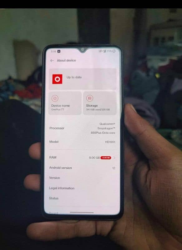 oneplus 7t dual sim pta approved 1