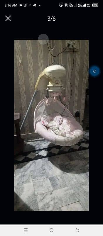 baby electrical light and musical swing 0