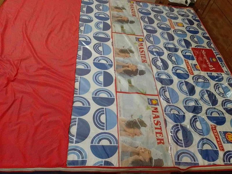 Bed for sale with side tables and mattress 2