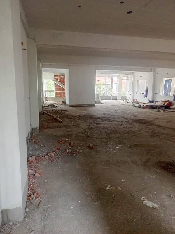 1 kanal brand new basement + 6 floors for rent very prime location on Johar town 1