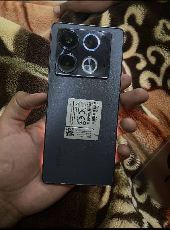 infinix note 40 lush condition 10/10 with box and original charger 0