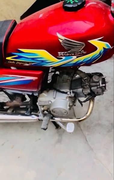 Bike Road prince jeniun 70 ky tanki tapy engine pack all parts new 2