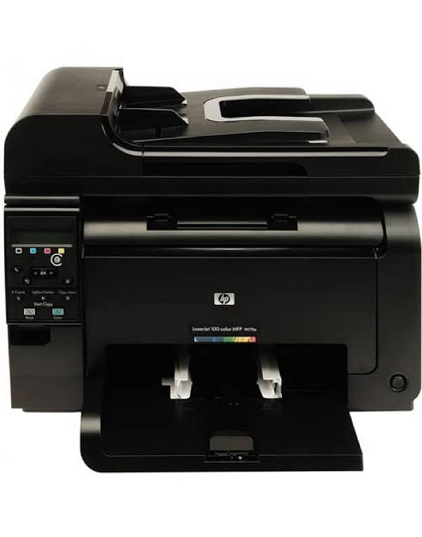 HP COLOUR PRINTER 3 in 1 ,LASER JET 100 color MFP M 175a 5 in 1 1