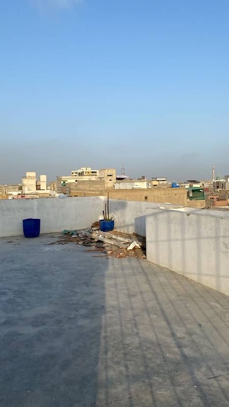 flat with roof at karachi admin 11