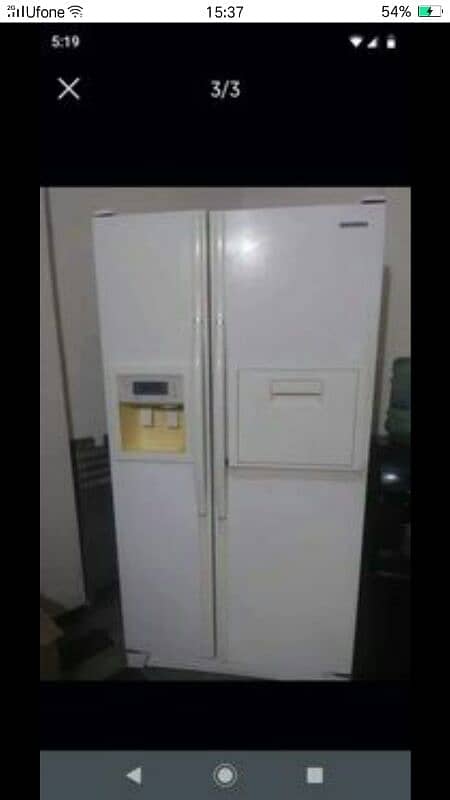 Samsung double door fridge 1