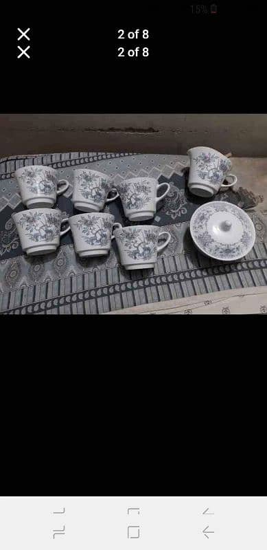 noritake 34 pieces dinner tea set 6