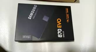 samsung ssd 25Gb 870 Evo