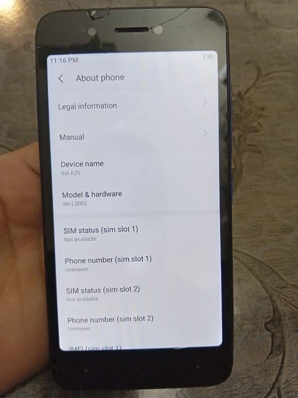 Itel A25 Mobile For Sale 4