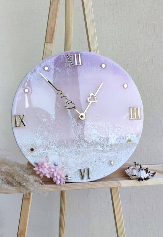 resin clocks 0