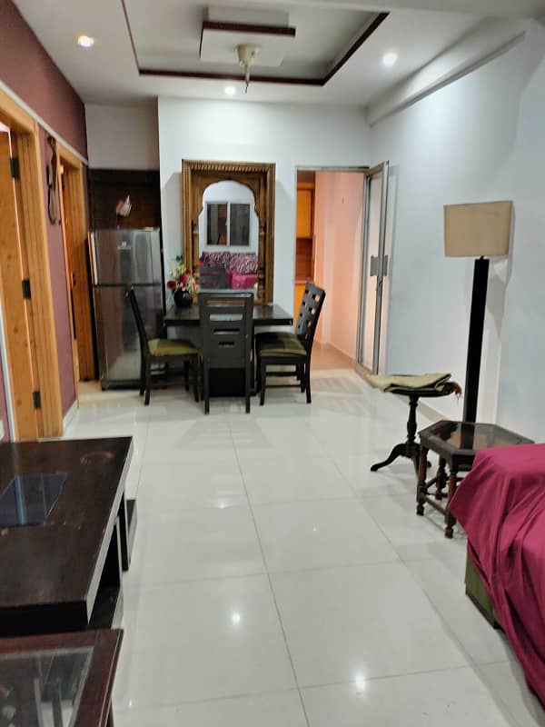 Fully Furnished 3 Bedroom apartment available for rent in E-11/4 0