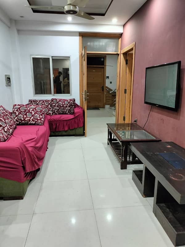 Fully Furnished 3 Bedroom apartment available for rent in E-11/4 6