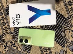 vivo y18 12 mon warrenty 10by10 with box and charger 0326/8741322 call