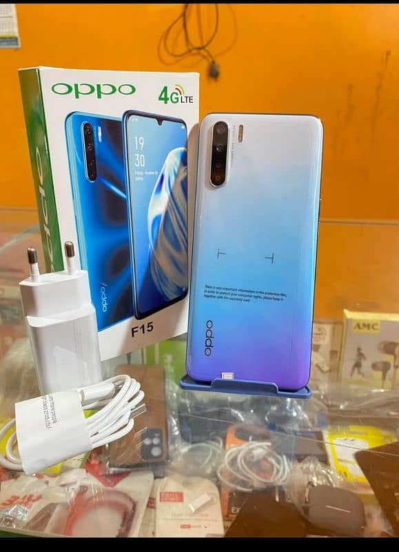 Oppo F15 Mobile phone | 8/256 , Pta approved 2