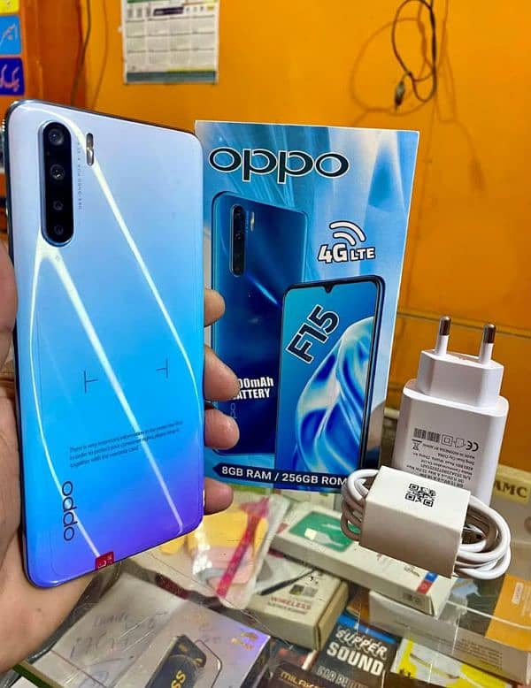 Oppo F15 Mobile phone | 8/256 , Pta approved 4