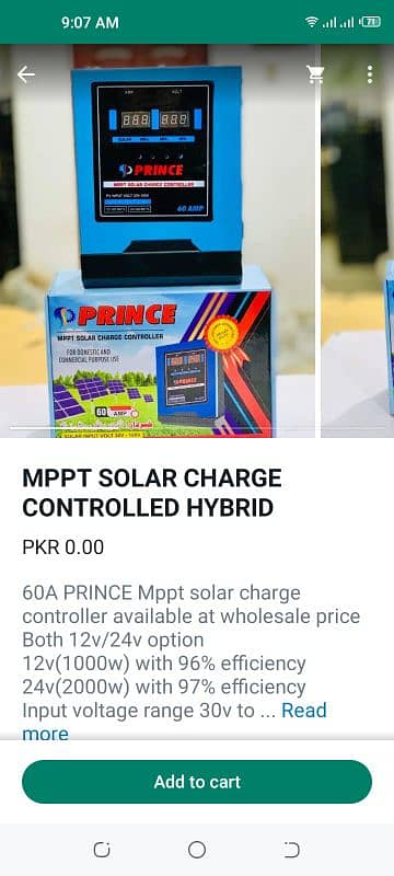 MPPT SOLAR CHARGE CONTROLLER 60 AMP 2