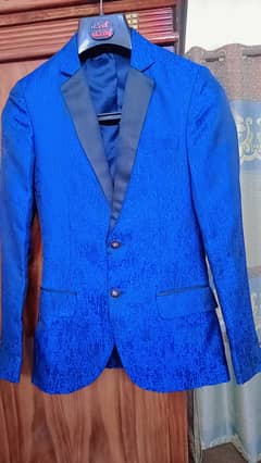 Blue colour pent coat