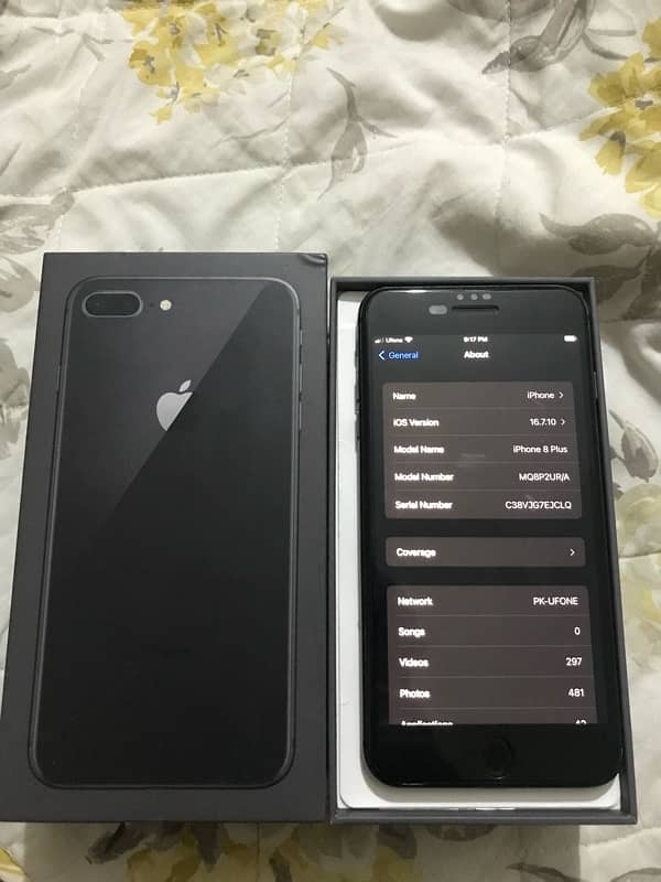 Iphone 8plus 256gb 4