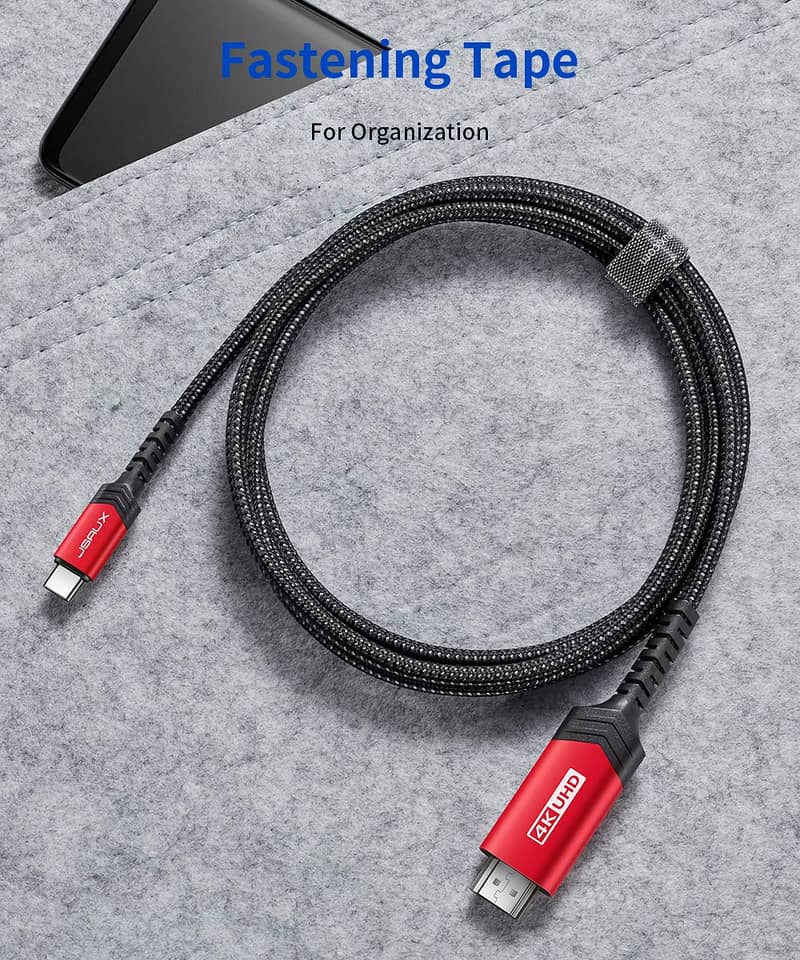 Braided USB 2.0 Type C (USB-C) to Type C Data Charging Cable(3A) 19