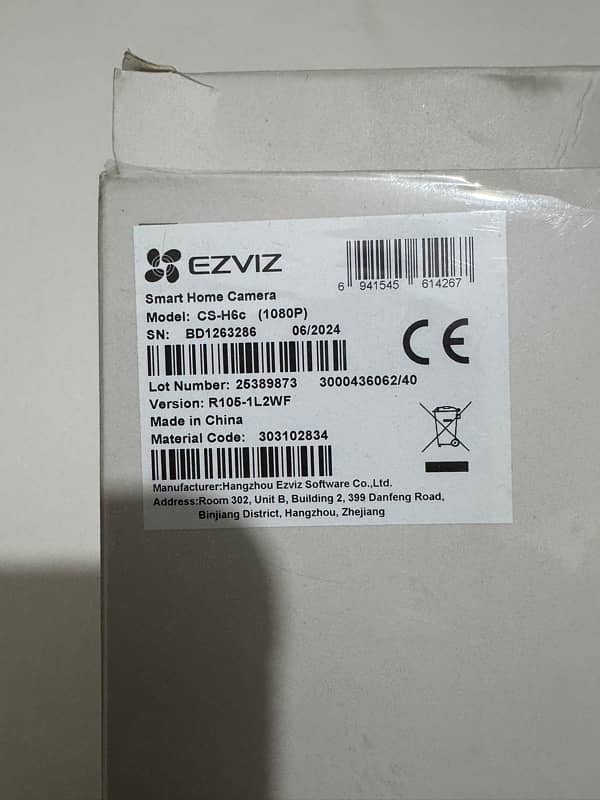 Ezviz smart home camera 3