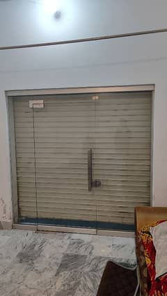 Glass door 7*7 for sale