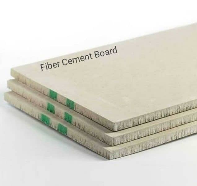 Cement Board / Fiber Cement Board 8'x4' / Construction Material 1