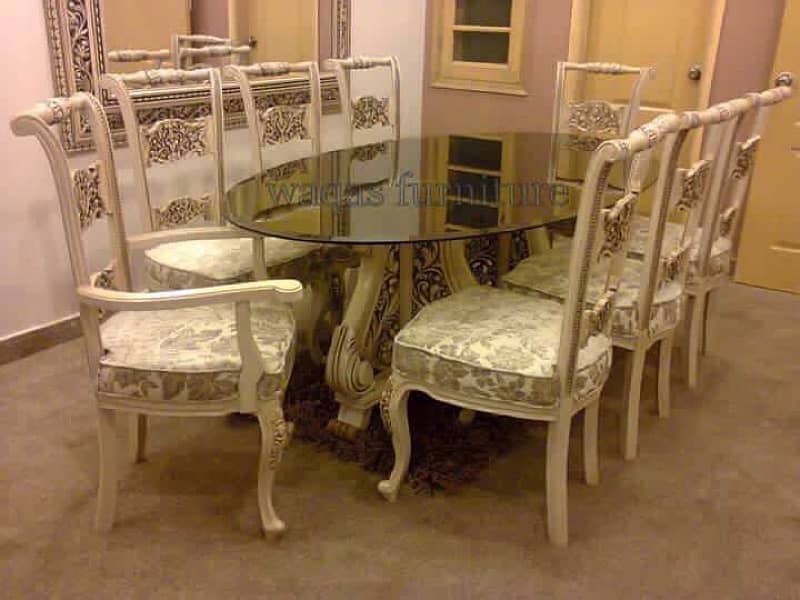 wooden Dining tables on whole sale price 9