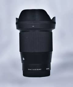 sigma 16mm 1.4 Art lans for sony