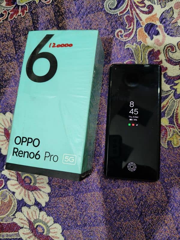 OPPO RENO 6 PRO 5G 12/256GB WITH BOX 1